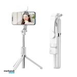 Lean Selfie lazdos trikojis Z8s Bluetooth juhtimisega, valge