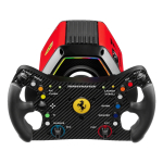 Thrustmaster T818 Ferrari 488 GT3 Simulator Must, Punane USB Juhtpult + pedaalid Analoog/digitaal PC