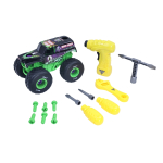 Monster Monster Jam Mechanix 1:18 Grave Digger komplekteerimisauto