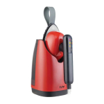 Zyle Garment Steamer pluss triik 2 &uuml;hes, ZY904GSR, punane