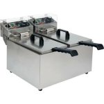 Yato Kahekambriline Frit&uuml;&uuml;r 2x5L, k&uuml;lmalao, roostevaba terasest