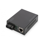 Digitus DN-82150 meediakonverter 1000 Mbit/s 850 nm Multirežiim Must