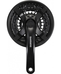 Shimano FC-TY501 crank set, 175 mm 42/34 / 24T, 6-8 years, with chain guard