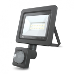 Forever PROXIM II Outdoor & Indoor IP66 LED PIR Flood light 10W 800 Lumens Neutral 4500K White Black