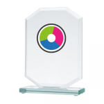 Detail Detail LuxorJet color printing glass trophy