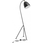 Uniprodo Metal floor lamp with adjustable E27 shade, 125 cm