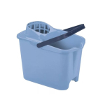 Rectangular Rectangular bucket 12L with push button blue