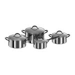 Zyle ZY1410PS Stainless Steel Pot Set