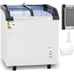 Freezer Freezer Royal Catering Glass freezer box for ice cream and frozen products 180 l