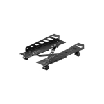 Ultradesk Floor computer stand, black