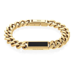 Tommy Tommy Hilfiger Timeless gold-plated bracelet with onyx 2790539