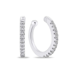 Brilio Brilio Silver Brilio Silver Trendy silver earrings with clear zircons EA694W