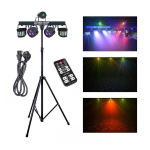 LIGHT4ME LED BAR DERBY PAR valgustuskomplekt