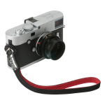 ARTISANARTIST Artisan & Artist I ACAM 313A I Silk Camera Hand Strap, Black/Red