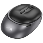 HOCO arvuti juhtmevaba hiir 2,4G 1600 dpi GM34 must metallhall