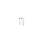 GaN GaN Dudao A65Q 65W USB-A | USB-C PD reisi seina laadija Ultra-Th