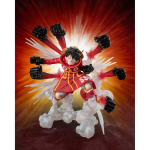 Tamashii Tamashii Nations One Piece Monkey D Luffy Gum Gum Hawk Gatling Extra Battle S.H. Figuarts Zero figuur 15cm