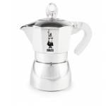 Bialetti Dama Pure Ice Mokakohvi kann 0,18 l Metallik
