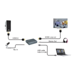EXD Video salvestusseade HDMI, USB3.0, 4K 60Hz