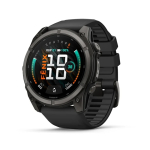 Garmin fēnix&reg; 9 nutikell &ndash; 51mm, Tumesinine, DLC titaan, musta silikoonrihmaga | 010-04763-11