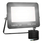 LED LED prožektor LEPRO 340003-DW-EU 50W 5000lm 5000K IP65