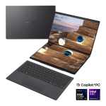 | | Zenbook Duo UX8407AA-SN066W | Moher Hall Gray | 14 " | OLED | Puuteekraan | 2.8K | 2880 x 1800 pikslit | 144 Hz | Peegeldusvas