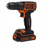 Black Black & Decker BDCDC18KB-QW puur V&otilde;tmeta Must, Oranž