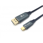 Equip 133423 videokaabliadapter 3 m USB t&uuml;&uuml;p-C DisplayPort Hall