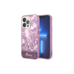 Case Case Guess Porcelain Collection for iPhone 14 Pro Max (fuchsia)