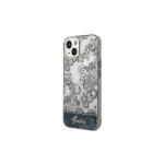 Case Case Guess GUHCP14XHGPLHG iPhone 14 Pro Max 6.7 Inch Gray / Gray Hard Case Porcelain Collection