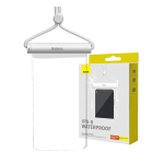 Waterproof Waterproof phone case Baseus AquaGlide with Cylindrical Slide Lock (white)