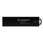 Kingston Kingston Technology IronKey D500S USB-v&auml;lkm&auml;lu 16 GB USB t&uuml;&uuml;p A 3.2 Gen 1 (3.1 Gen 1) Must