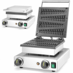 Waffle Waffle machine Lolly waffle maker for waffles on a stick for 4 waffles - Hendi 212165