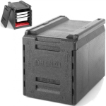 Hendi Heat insulating capacity food thermos for transporting food PP GN1/1 66L