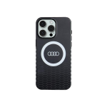 Case Case Audi IML Big Logo MagSafe Case iPhone 15 Pro Max 6.7" black/black hardcase AU-IMLMIP15PM-Q5/D2-BK