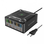 Blitzwolf BW-S28 260W, 2xUSB-A, 3xUSB-C, 15W wireless charger (black)