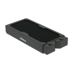 Barrow Dabel-40a Radiator 240 mm - black
