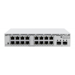 Mikrotik CSS318-16G-2S+IN v&otilde;rgul&uuml;liti Juhitav Gigabit Ethernet (10/100/1000) Valge