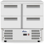 Refrigerator Refrigerator Arktic Stainless steel refrigerator with 4 drawers and lower unit 247 l