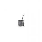 Reisenthel carrycruiser Must, Valge Ratastega kott