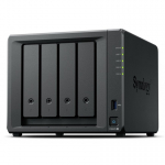 Synology DiskStation DS925+ v&otilde;rkup&auml;&auml;su- ja varundusserver NAS Ryzen Embedded V1500B 4 GB DDR4 0 TB Must