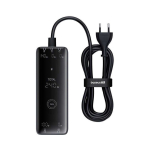 Skaitmeninis Skaitmeninis įkroviklis Baseus GaN, 3x USB-C + USB + DC, 240 W + kabelis 1 m (must)