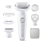 Braun Silk-&eacute;pil 9 -061 40 pintsetid Valge