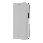 Insmat Exclusive Flip Case mobiiltelefoni &uuml;mbris 15,5 cm (6.1") Klapiga kaas Valge