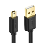 Ugreen 10355B USB-kaabel USB 2.0 1 m USB A Mini-USB A Must