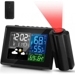 Mebus 19778 radio wall clock with Thermo-Hygrometer