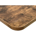 Spacetronik Blat desk 150x75x1.8 cm Brown Rustic