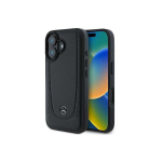 Case Case Mercedes MEHCP16SARMBK iPhone 16 6.1" black/black hardcase Leather Urban