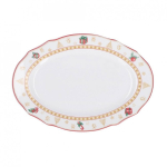 LA LA PORCELLANA BIANCA CRISTMAS EDITION Ovaalne kandik 32 cm