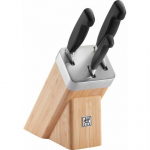 ZWILLING FOUR STAR Set of 3 knives in self-sharpening block